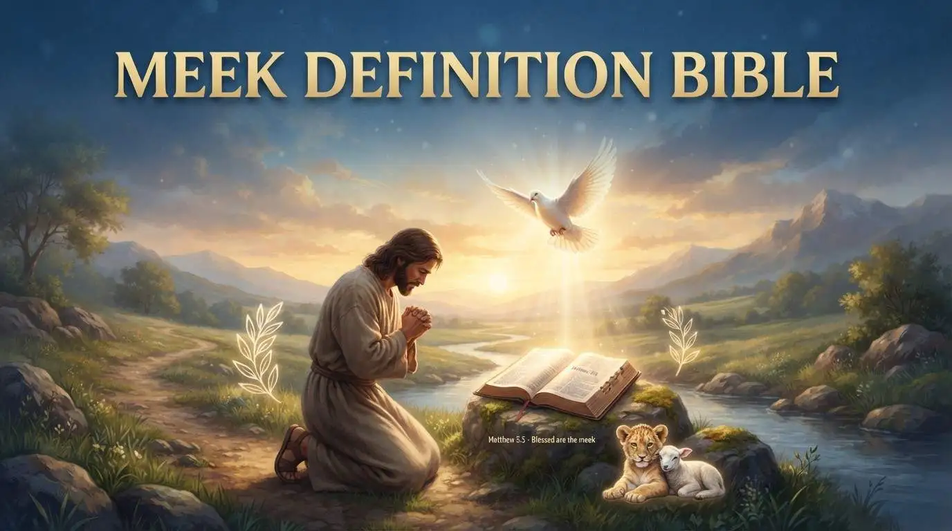 meek definition bible