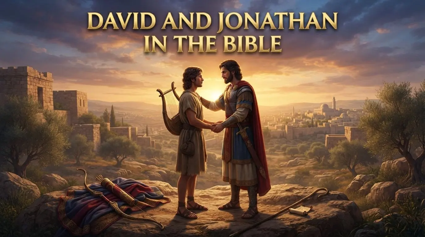 david and jonathan in the bible